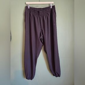 aerie Brown Track Joggers